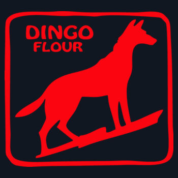 Dingo Flour Womens Premium Crew Design
