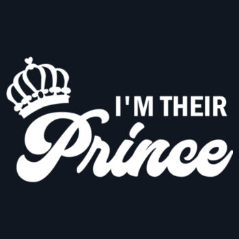 I'm Their Prince Infant Wee Tee Design