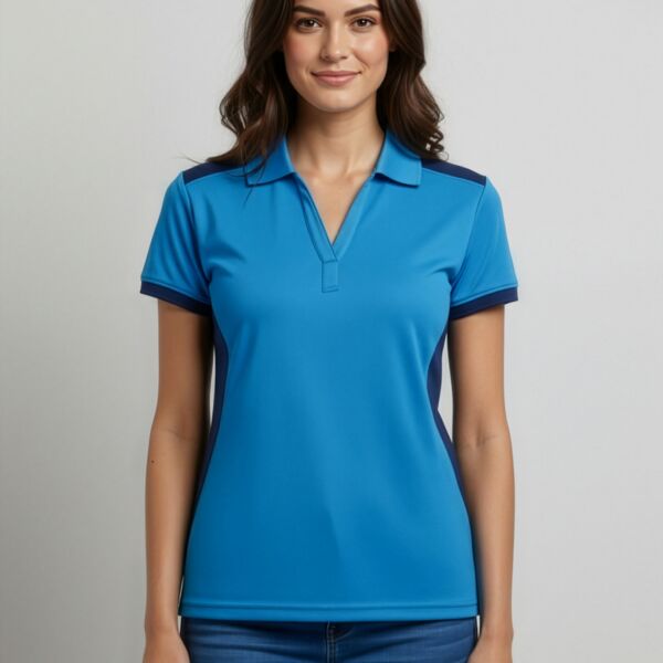  Womens Rival Short Sleeve Polo Thumbnail