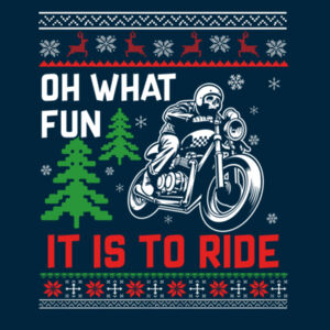 Oh What Fun it is to ride Design