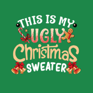 Ugly Christmas T-shirt Design