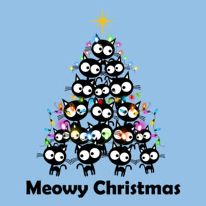 Meowy Christmas Design