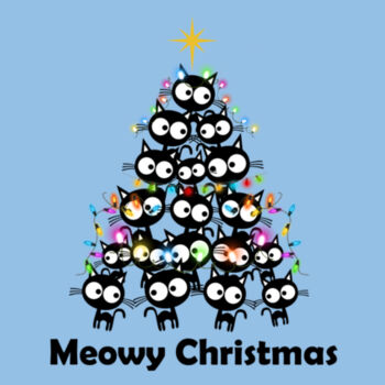 Meowy Christmas Design