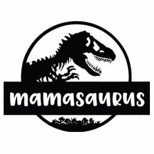 Mamasaurus Dinosaur Tee Design