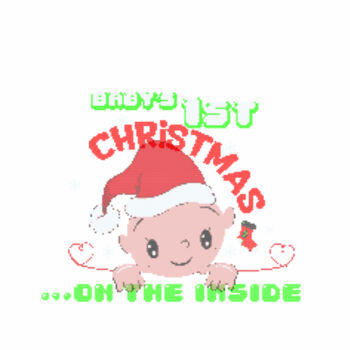 Baby's 1st Christmas...on the inside Design