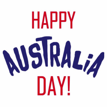Happy Australia Day Design