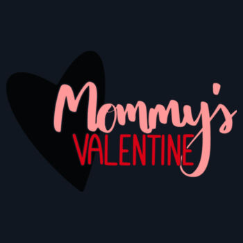 Mommys Valentine Kids Tee Design
