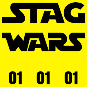 Stag Wars Bucks Night  Tee Design