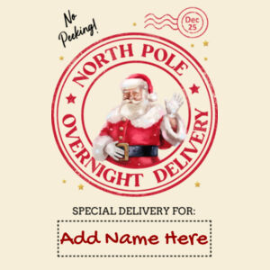 North Pole Overnight Delivery Design