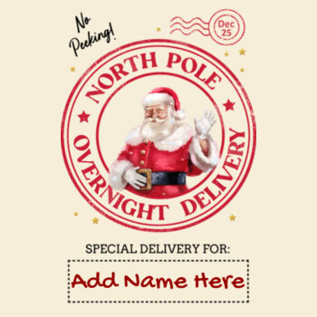 North Pole Overnight Delivery Design