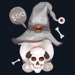 Gnome Boo Halloween tee Design