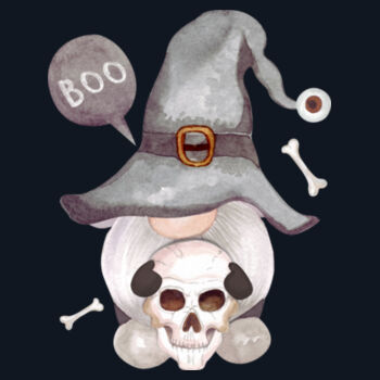 Gnome Boo Halloween tee Design