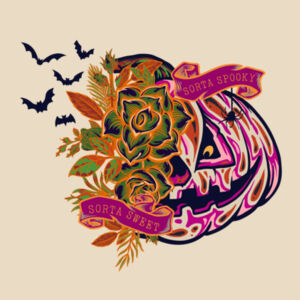 Sorta Sweet Sorta Spooky Halloween Bag Design