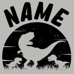 Custom Name Dinosaur Kids Crew Design