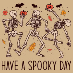 Have A Spooky Day Cap  Design