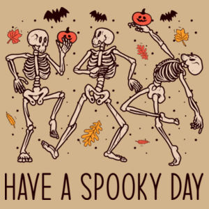 Have A Spooky Day Cap  Design