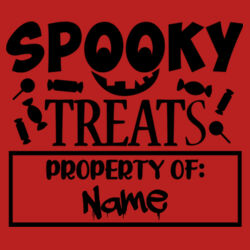 Trick or Treat - Spooky Treat Bag Design