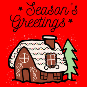 Season's Greetings Tea-Towel  Design