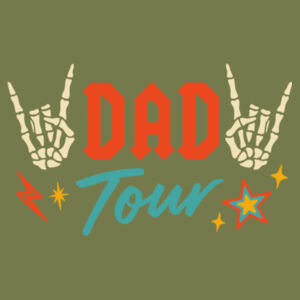 Dad Tour Bucket Hat Design