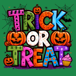 Trick Or Treat Calico Bag Design