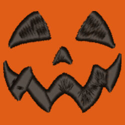 Scary Face Breathable Poly Twill Childs Bucket Hat Design