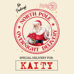 Santa Sack - Add your Name Design