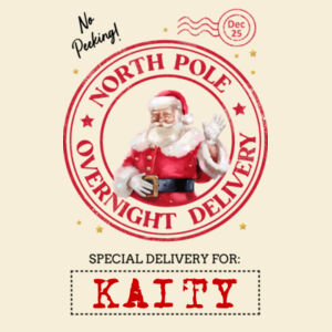 Santa Sack - Add your Name Design