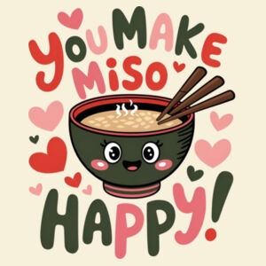 You Make Miso Happy Maple Tee - Maple Tee Design