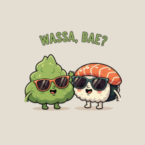 Wassa Bae Stencil Hood - Wo's Stencil Hood Design