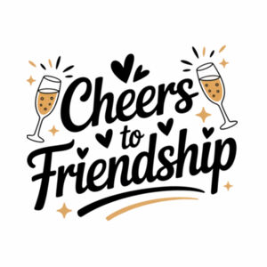 Cheers to Friendship Classic Tee - Women's Classic Tee Design
