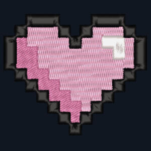 Pixel Heart With Shadow - Class Two-Tone Cap Design