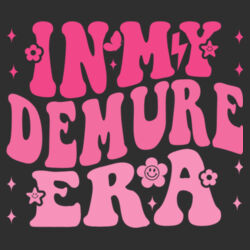 In My Demure Era Crop Tee - Womens Crop Tee's Design