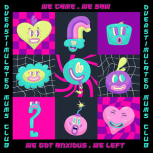 Overstimulated Mums Club Crew - Wo's Relax Crew Design