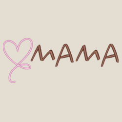 Mama Handwriting Embroidered Bucket Hat - Bucket Hat - Bucket Hat Design