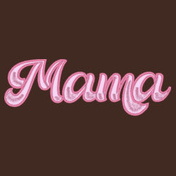 Mama Embroidered Ringer Tee - Men's / Unisex Ringer T-shirt Design