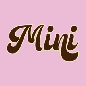 Mini Brush Script - Infant Wee Tee - Infant Wee Tee Design