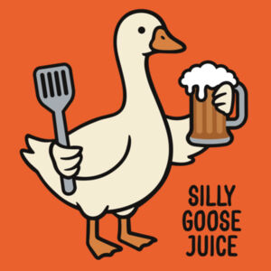 Silly Goose Juice - Bergen Stubby Cooler Design
