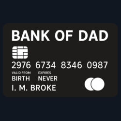 Bank of Dad - WAIST BAG Design
