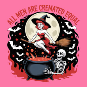 All Men Are Cremated Equal - Carrie Tote Bag Design