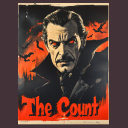 The Count Vintage Halloween Poster - Classic Tee Design