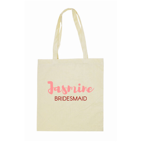 Customisable Bridesmaid / Hens / Bachelorette Tote Bags Thumbnail
