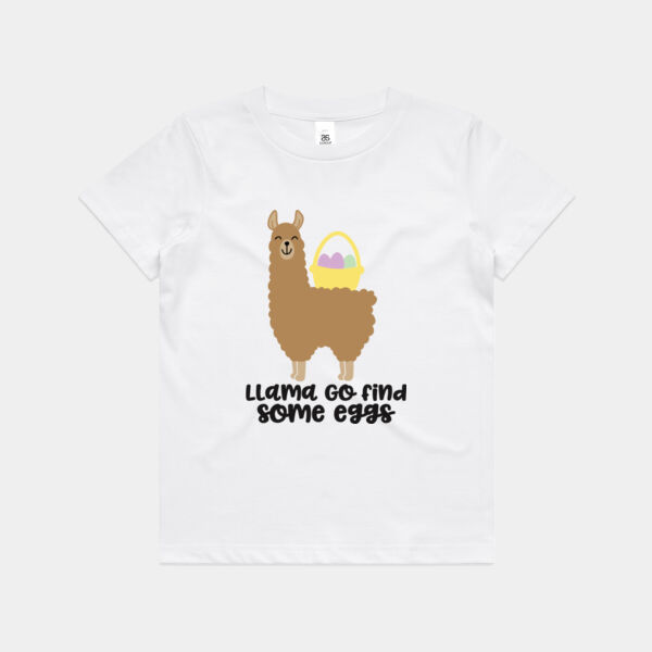Custom Easter Tee - Llama Go Find Some Eggs Thumbnail