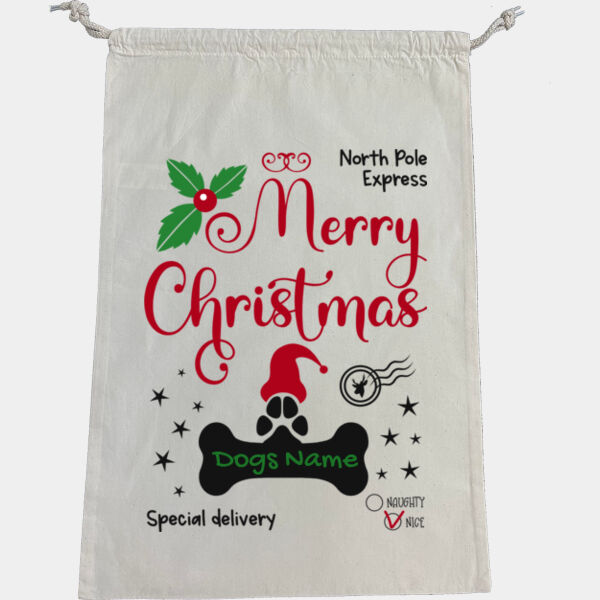 Dog Santa Sack Thumbnail