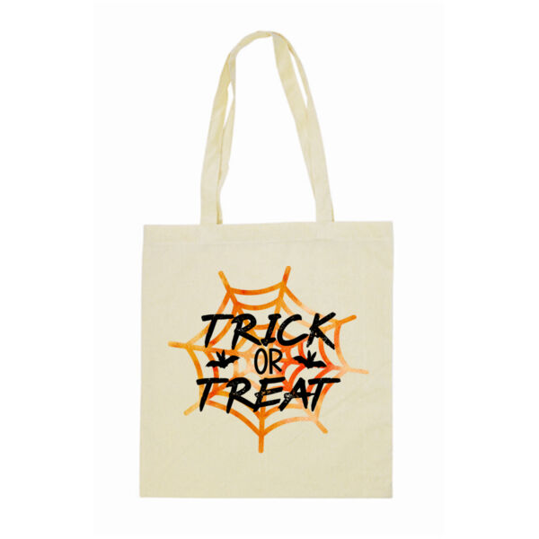 Trick or Treat Spider Web Halloween Bag Thumbnail