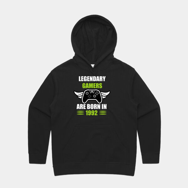 Legendary Gamer Womens Premium Hood Thumbnail