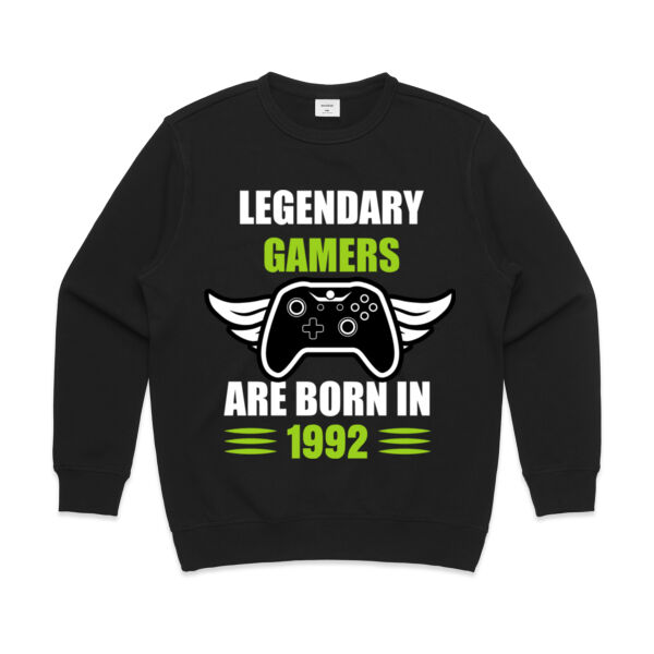 Legendary Gamer Womens Premium Crew Thumbnail
