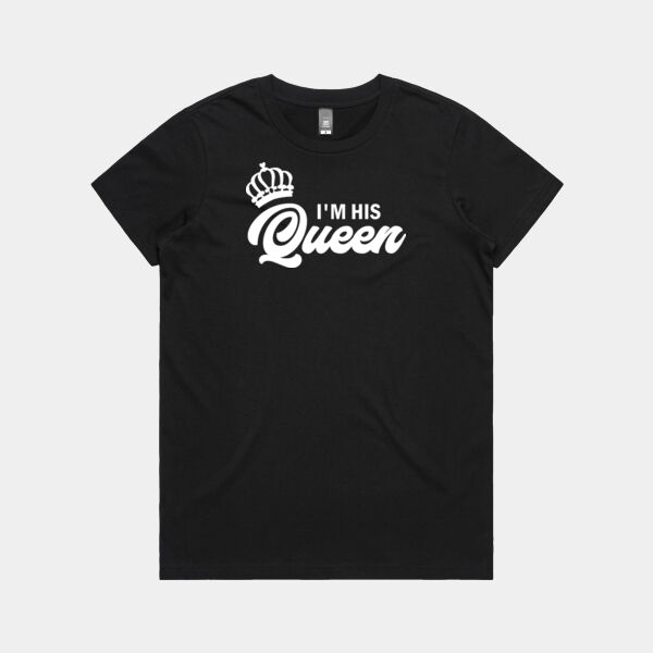 I'm His Queen Maple Tee Thumbnail