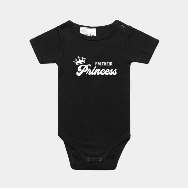 I'm Their Princess Infant Mini-Me One-Piece Thumbnail