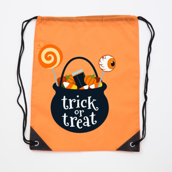 Trick or treat coloured Back Sack Thumbnail