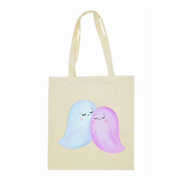 Cute Ghost Calico Bag Thumbnail